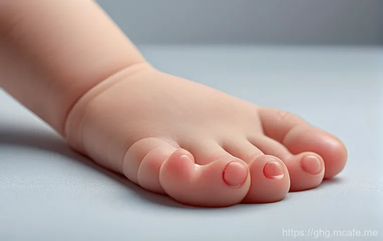 아기 수족구와 관련된 공공 보건 지침 설명 사진